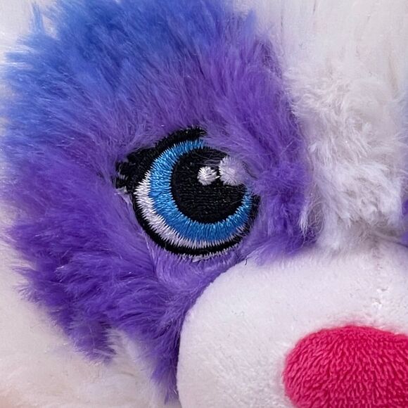 Build A Bear 16" Panda Bear BAB White with Rainbow Colors 2014 Embroidered Eyes - Picture 5 of 12